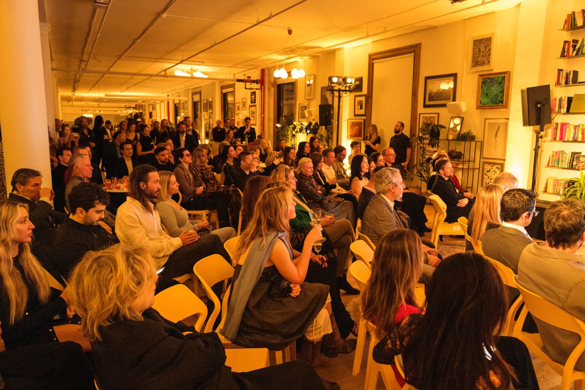 Audience at a partnerships and philanthropy gathering